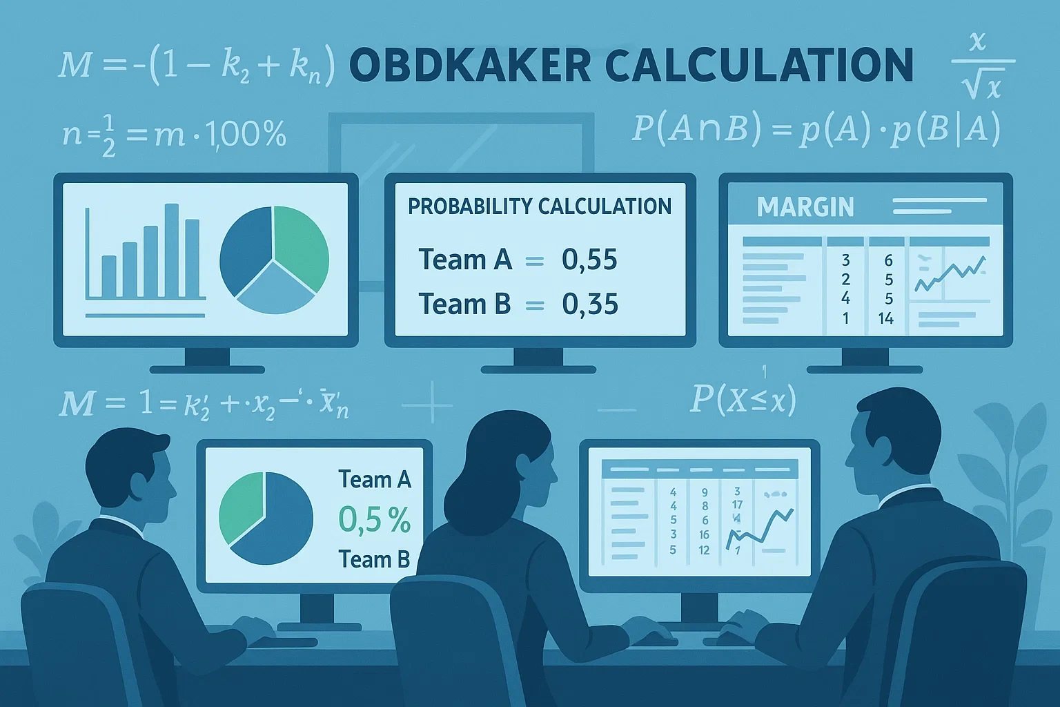 Hoe bookmakers odds bepalen met analyse en marge berekening