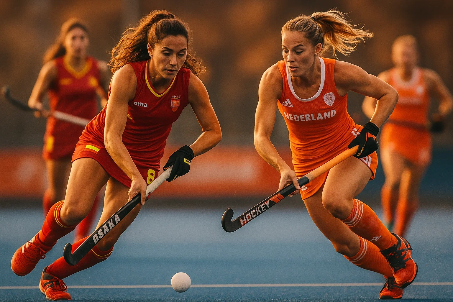 Nederland tegen rivalen België Duitsland Engeland Spanje op het EK Hockey
