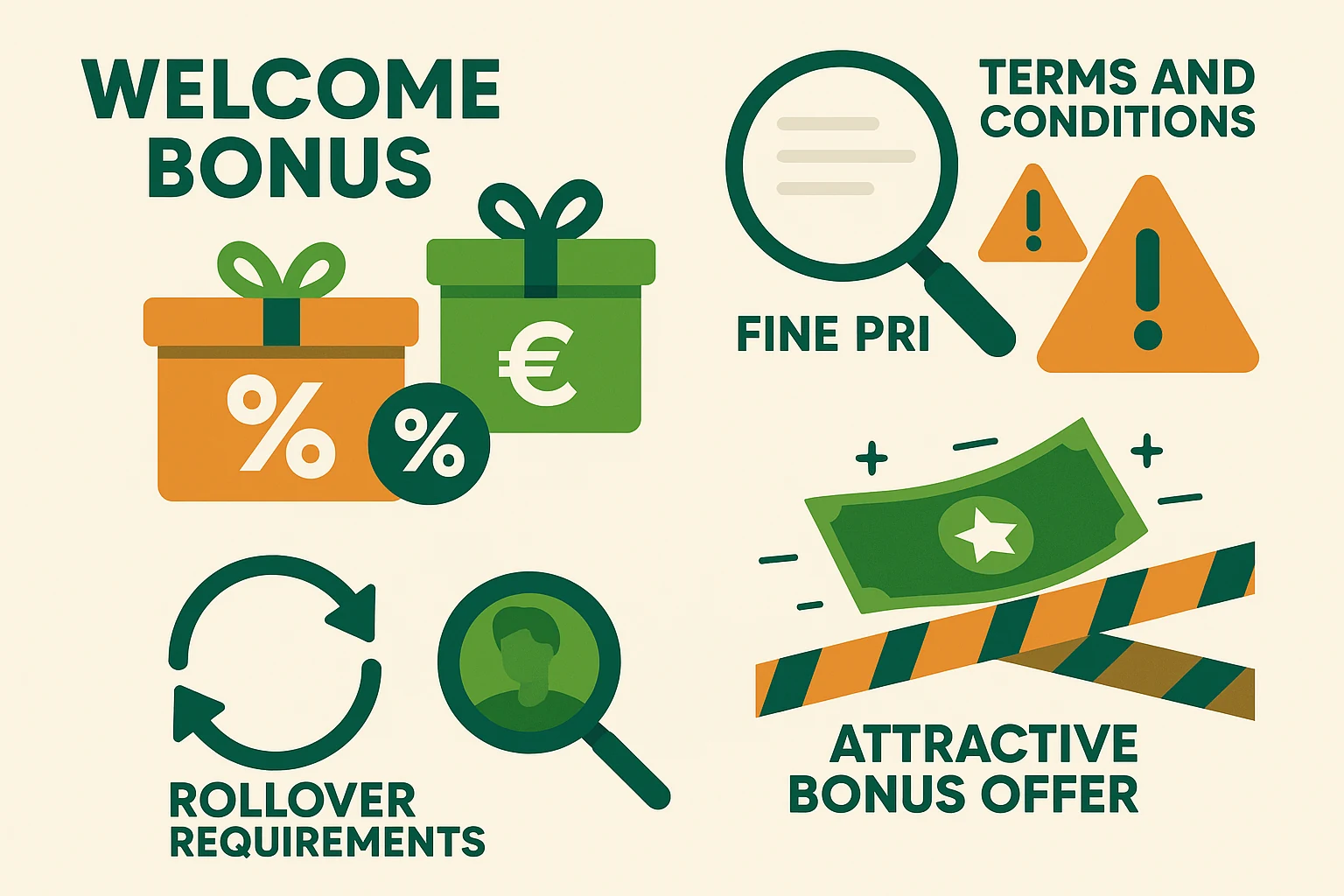 Welkomstbonus voorwaarden en omzetvereisten bij bookmakers uitgelegd